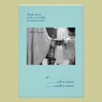 Baptismal RSVP invitations
