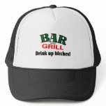 Bar and Grill Drink Up Bitches Mesh Hat
