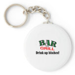 Bar and Grill keychains