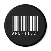 BAR ARCHITECT DARK FRIDGE MAGNETS