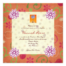 Bar Bat Mitzvah Invitations by Prisarts
