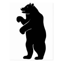 bär bear berlin grizzly postkarte