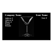 Bar/Bevarge Card Business Cards