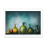 Bar - Bottles - Green bottles Postcards