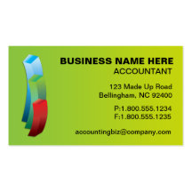 Bar Graph Business Card
