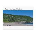 Bar Harbour - Beach - 8 postcards