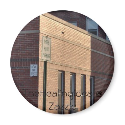 Bar Harbour - Brick Refrigerator Magnet by TheHealingIdea