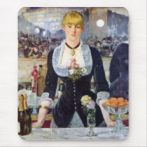 Bar in the Folies-Bergere by Edouard Manet Mousepad