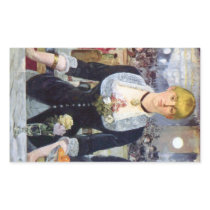 Bar in the Folies-Bergere by Edouard Manet Sticker