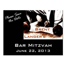 Bar Mitzvah  Boy Postcard