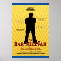 Bar Mitzvah Movie Star Poster