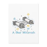 Bar Mitzvah Postcard