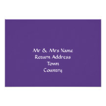 Bar Mitzvah Star of David RSVP postcard Personalized Invitation