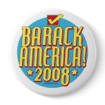 Barack America text Button