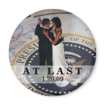 Barack and Michelle Obama Dancing at Inaugural Bal