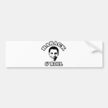 Barack and Roll Bumper Stickers