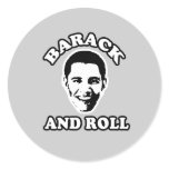 Barack and Roll Stickers
