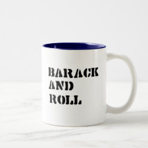 Barack and Roll T-shirt Coffee Mug