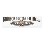 Barack For The Future Bumper Sticker 