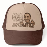 Barack Hamburger Eating  Anti-Obama Gear hats