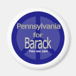 Barack in PA Fridge Magnet