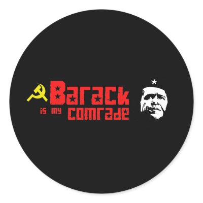 Barack is my Comrade Stickers by obamanation