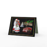 Barack & Michelle Obama Christmas Greeting Cards