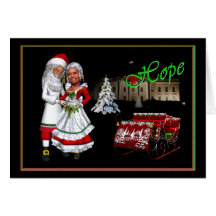 Barack & Michelle Obama Christmas Greeting Cards