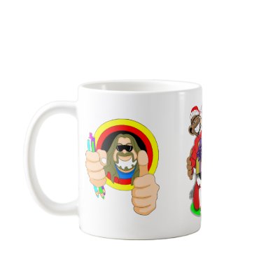 BARACK & MICHELLE OBAMA MUG by BubbaCartoon