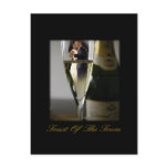 BARACK & MICHELLE OBAMA:  TOAST OF THE TOWN POSTCARDS