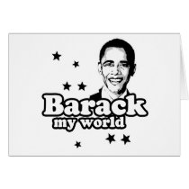 Barack My World Card