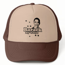 Barack my world T-shirt Mesh Hat