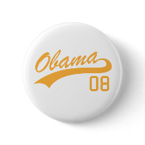 Barack Obama 2008 Jersey Button