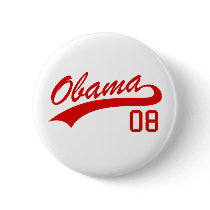 Barack Obama 2008 Jersey Button