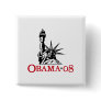 Barack Obama 2008 Statue of Liberty Button