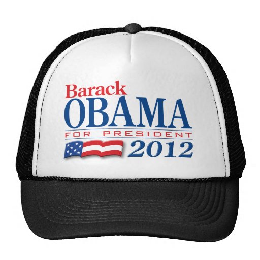Barack Obama 2012 Apparel Mesh Hats