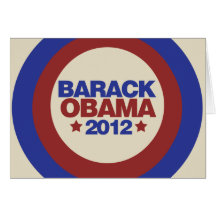 Barack Obama 2012 Card