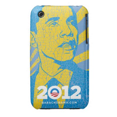 Barack Obama 2012 Case-Mate Case Iphone 3 Case-mate Case by HarryTerry