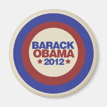 Barack Obama 2012 Magnet