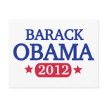 Barack Obama 2012 Post Card