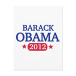 Barack Obama 2012 Post Card
