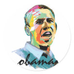 Barack Obama 2012 stickers