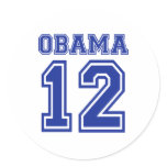 Barack Obama 2012 Sticker