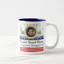 Barack Obama 2013 Presidential Inauguration mugs