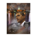 Barack Obama 44th President of the United States postcards