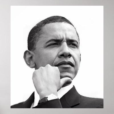 BARACK OBAMA, 44TH PRESIDENT OF THE UNITED STATES POSTER by candidates2008show