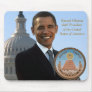 Barack Obama 44th President of the USA Mouse Pad