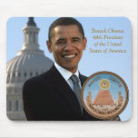 Barack Obama 44th President of the USA mousepads