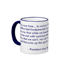 Barack Obama - Acceptance Speech Mugs