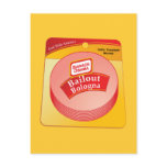 Barack Obama - Bailout Bologna postcards